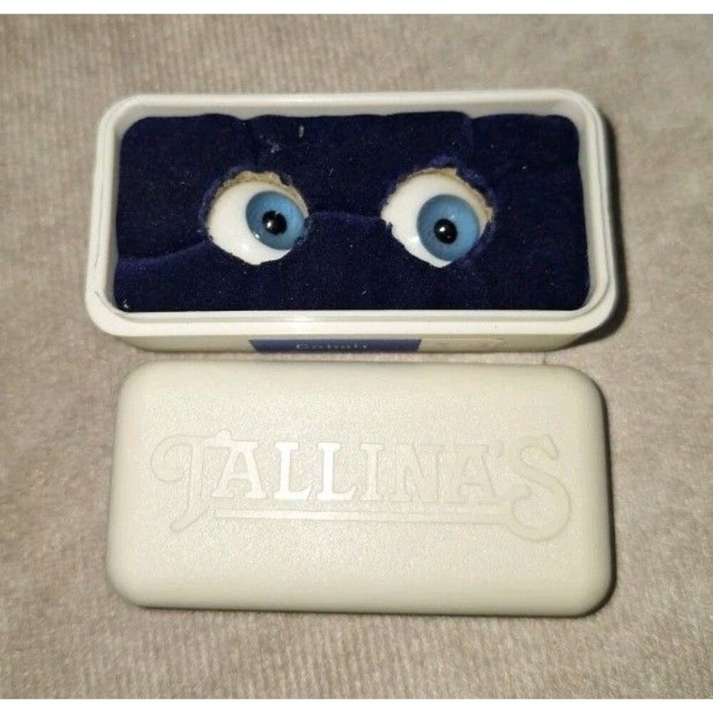 Tallina’s Glass Doll Eyes Cobalt  14MM
